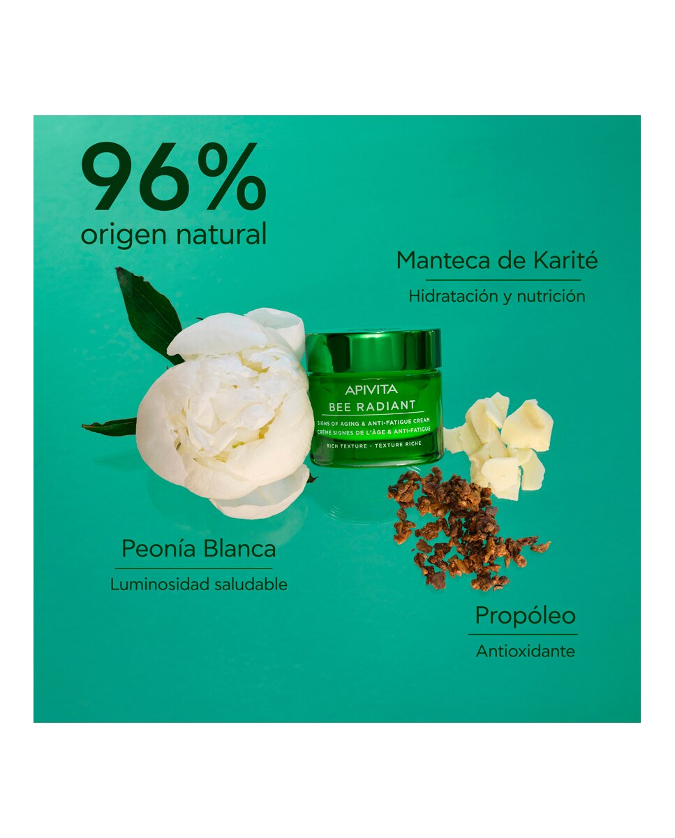 Crema Facial Antiedad Bee Radiant 50 ml Apivita - 50 ml 5