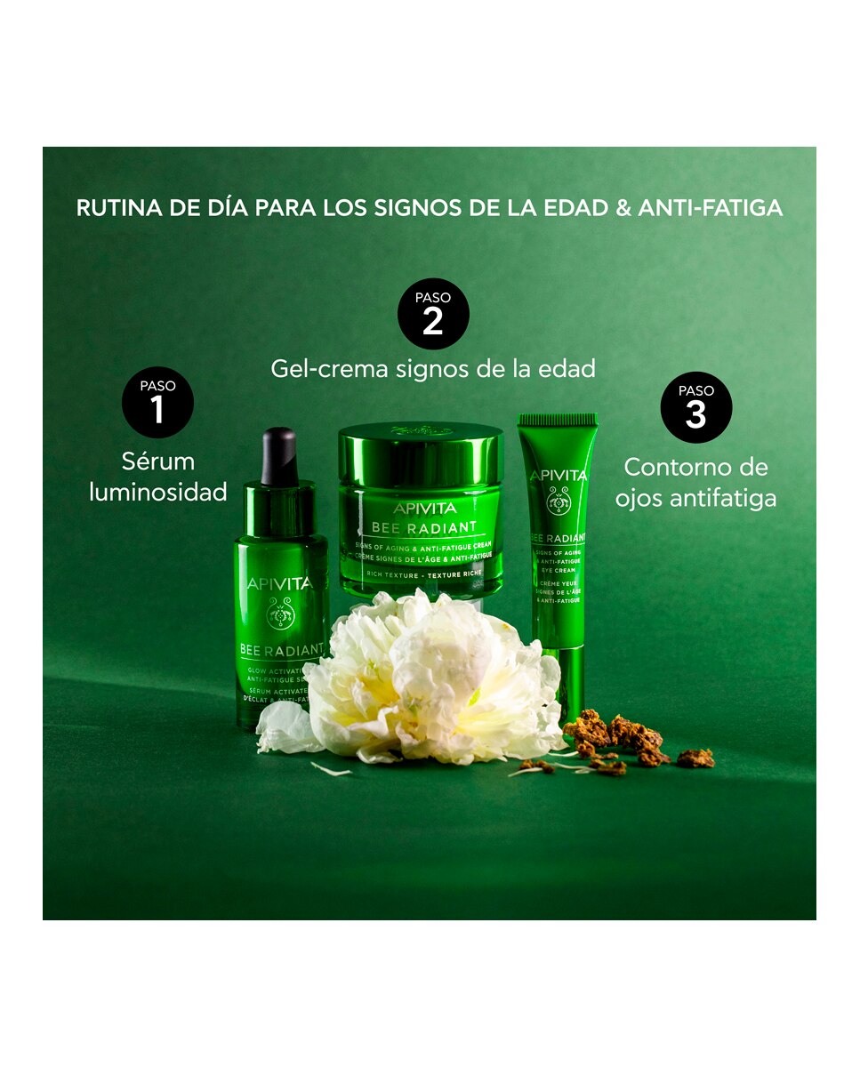 Crema Facial Antiedad Bee Radiant 50 ml Apivita - 50 ml 8