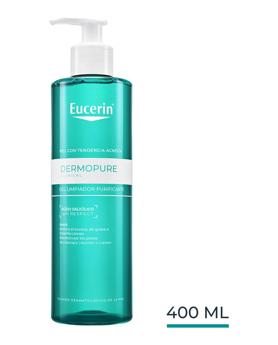 Dermopure Oil Control Gel Limpiador Eucerin® - 400 ml 2