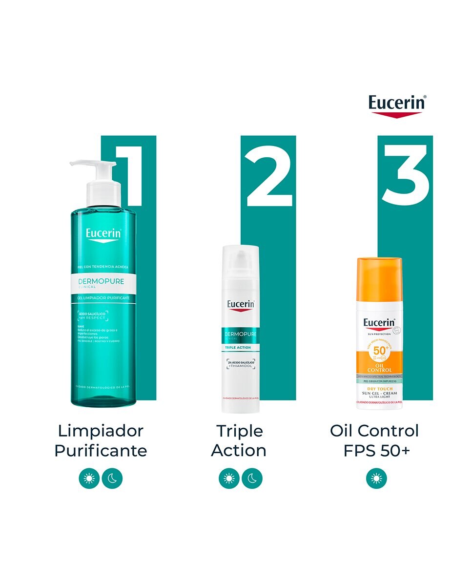 Dermopure Oil Control Gel Limpiador Eucerin® - 400 ml 11