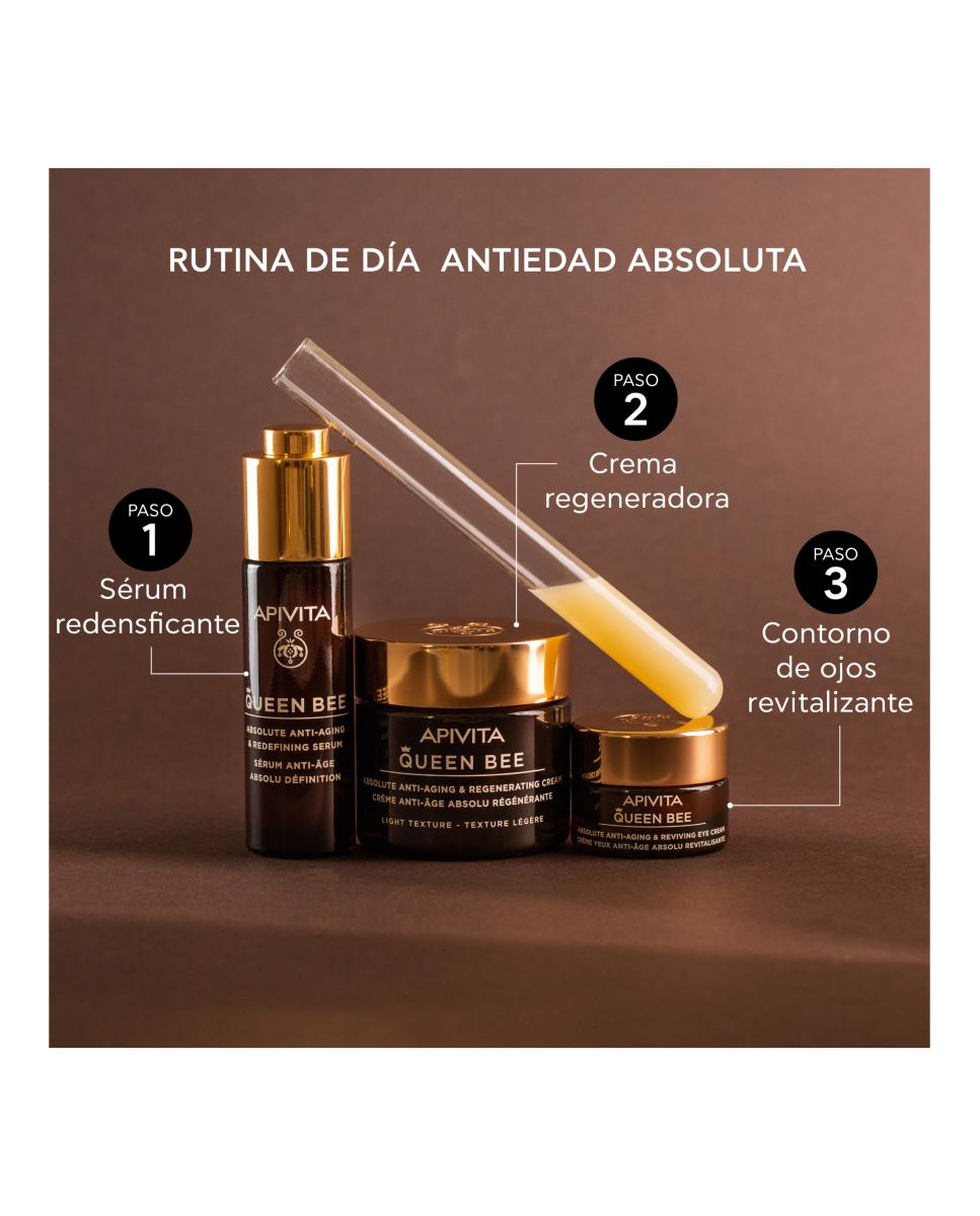 Crema Re Generadora Antiedad Absoluto Textura Li Gera Queen Bee 50 Ml Apivita - 50 ml 6