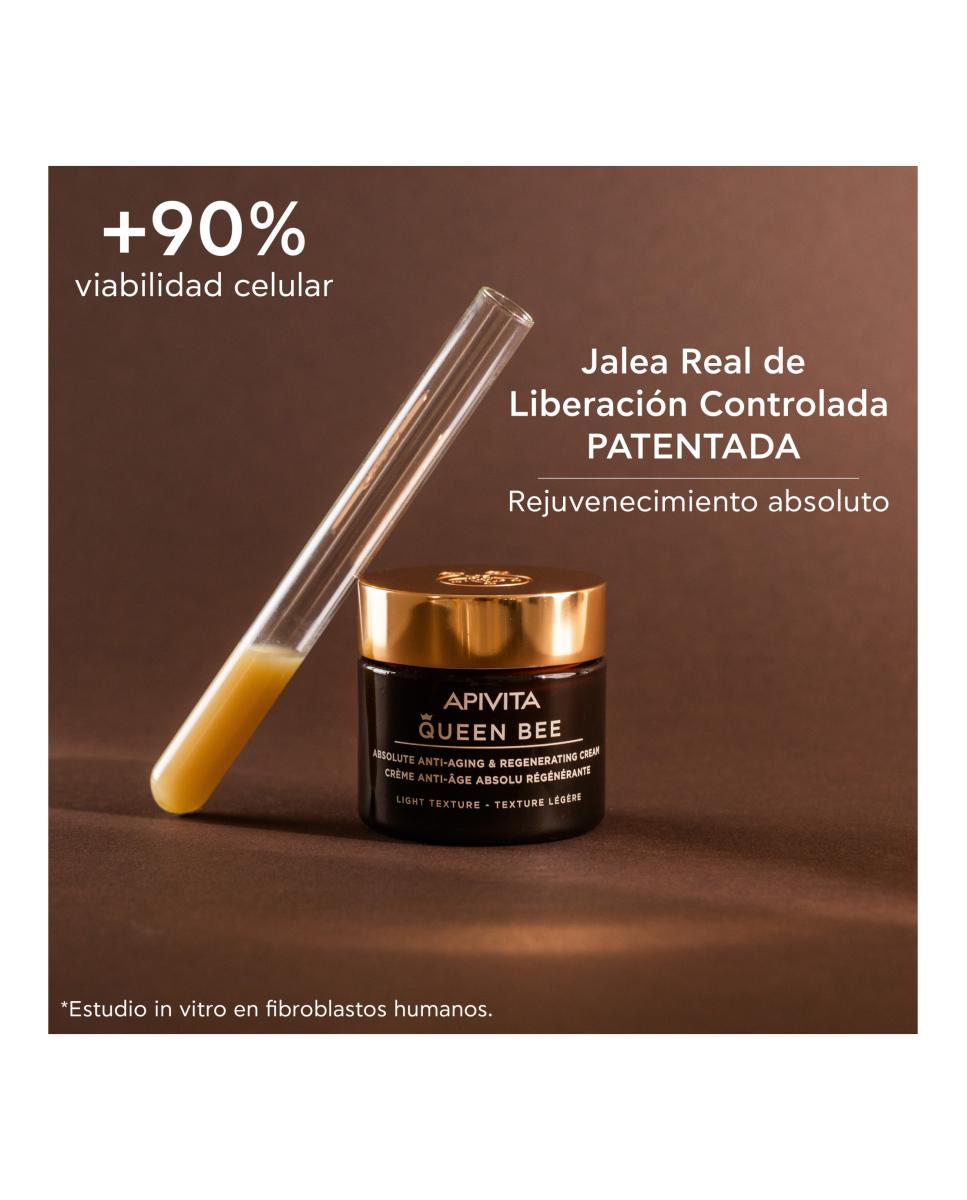 Crema Re Generadora Antiedad Absoluto Textura Li Gera Queen Bee 50 Ml Apivita - 50 ml 7