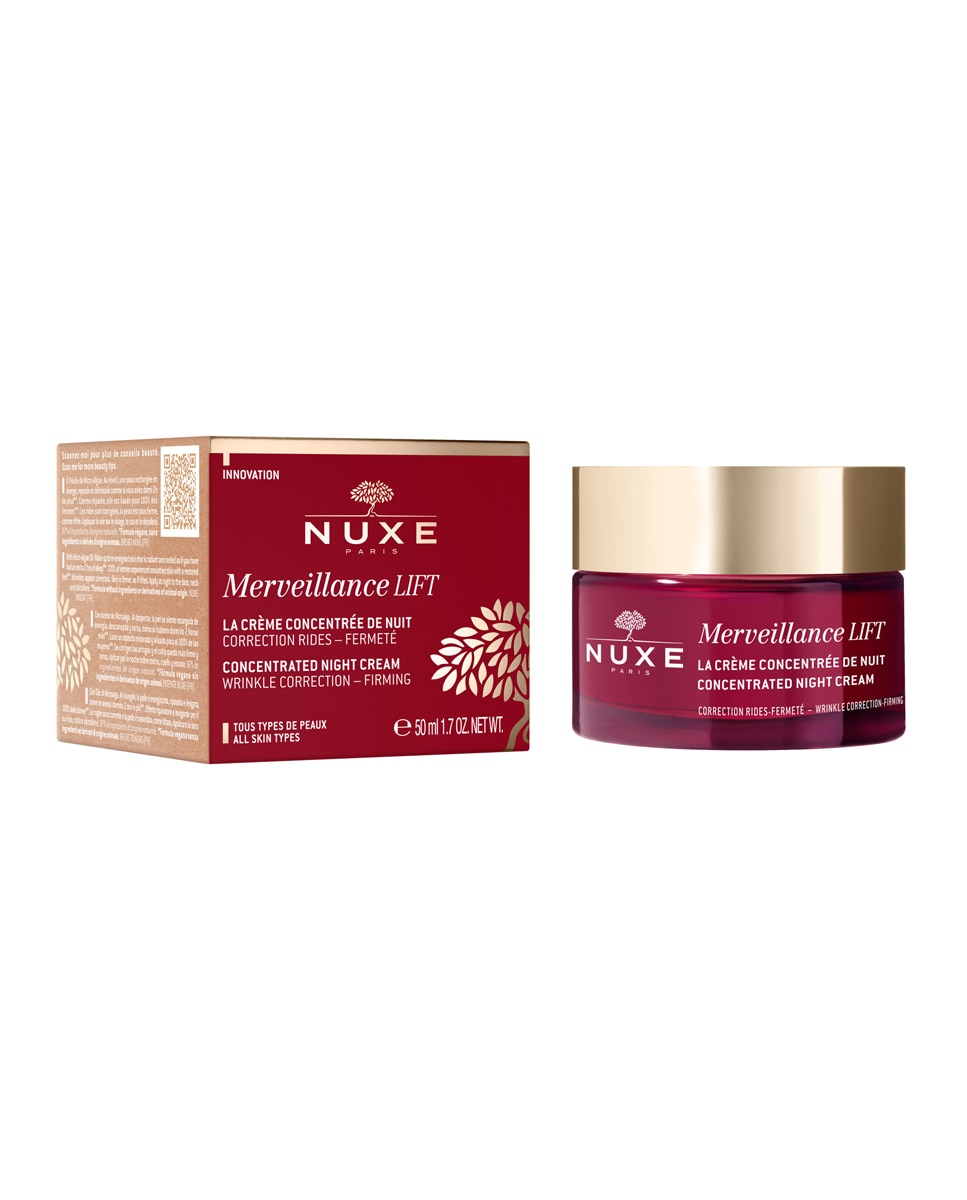 Imagen 2 de Crema Concentrada De Noche Merveillance Lift 50 ml Nuxe - 50 ml