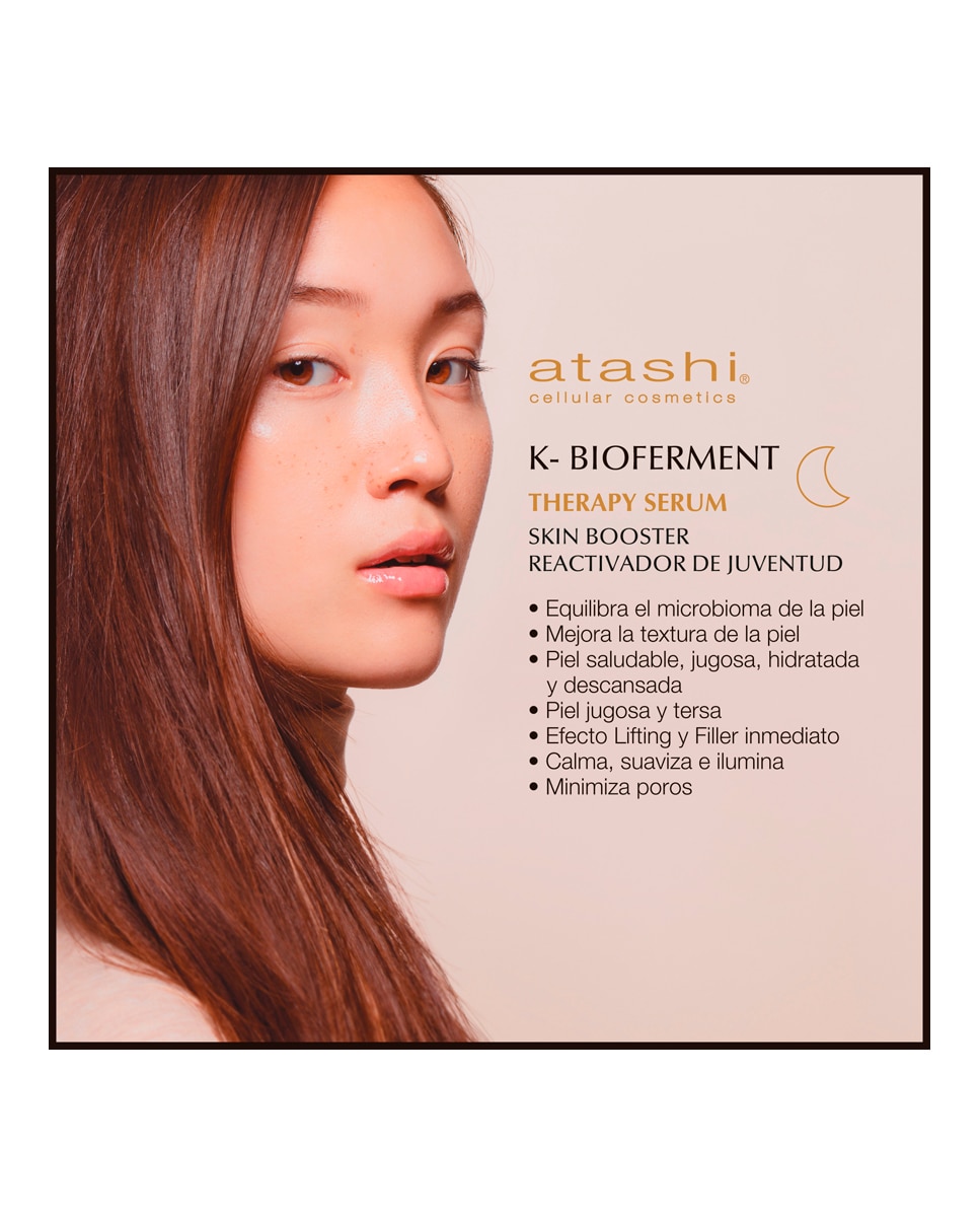 Sérum Facial Pretratamiento Antiedad K-Bioferment Luxury Teraphy Atashi - 30 ml 3