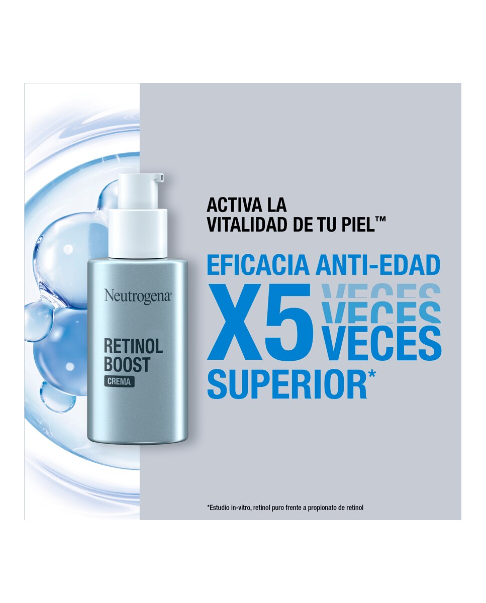 Crema Antiedad Hidratante y Reafirmante Neutrogena Retinol Boost Neutrogena - 50 ml 2