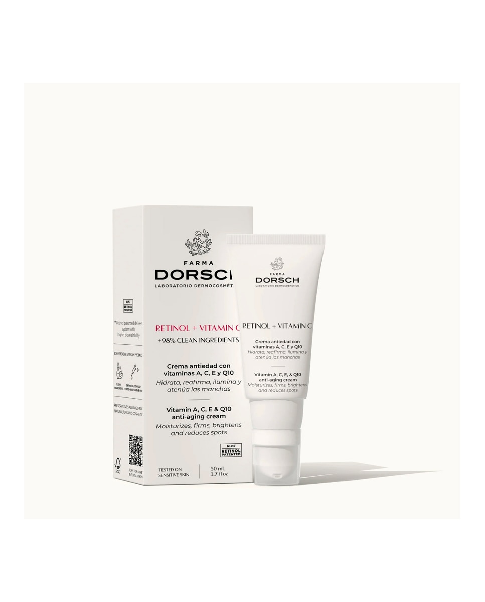 Crema Antiedad Retinol + Vitamin C Farma Dorsch 50 ml 5