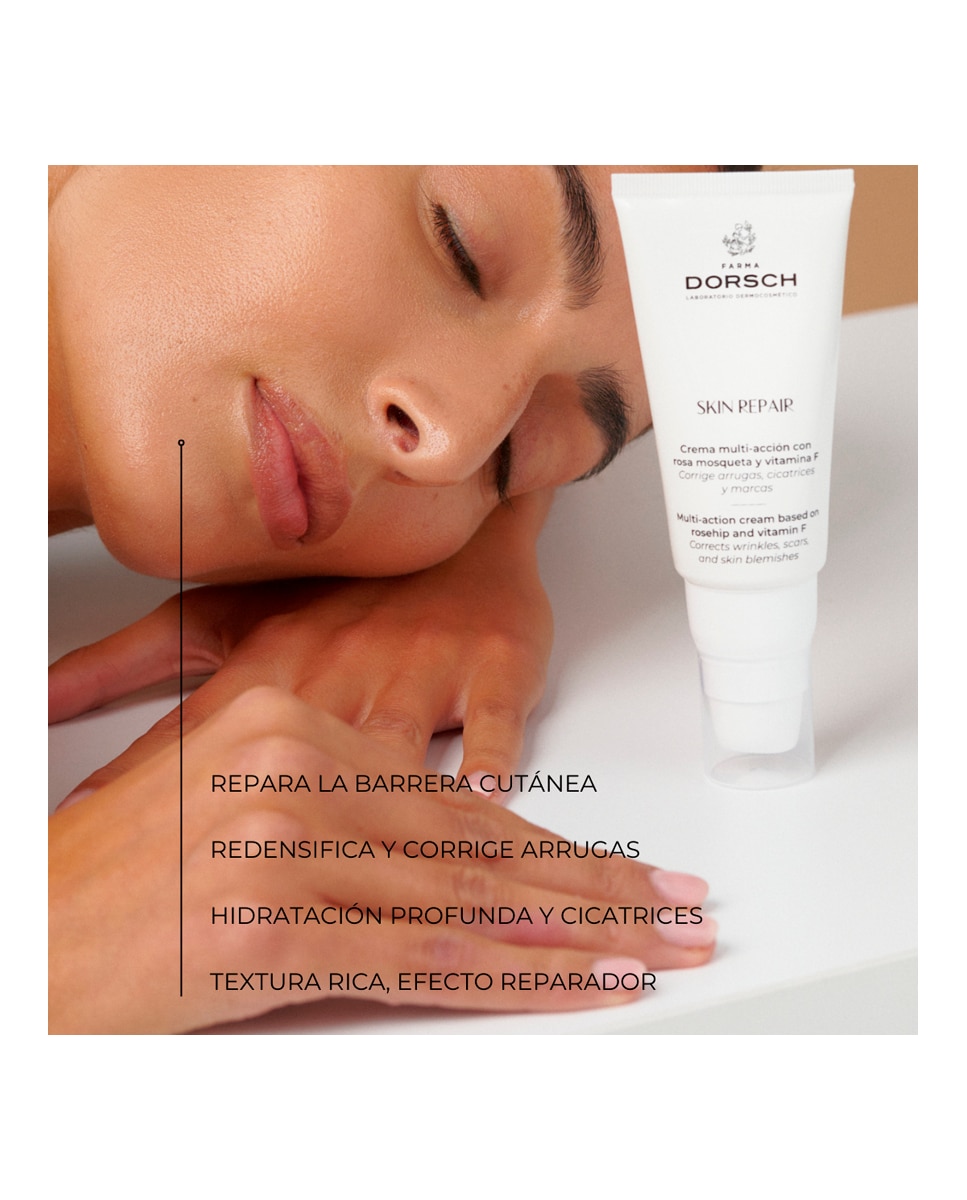 Crema multi-acción con Rosa Mosqueta y Vitamina F Skin Repair 50 ml Farma Dorsch - 50 ml 3