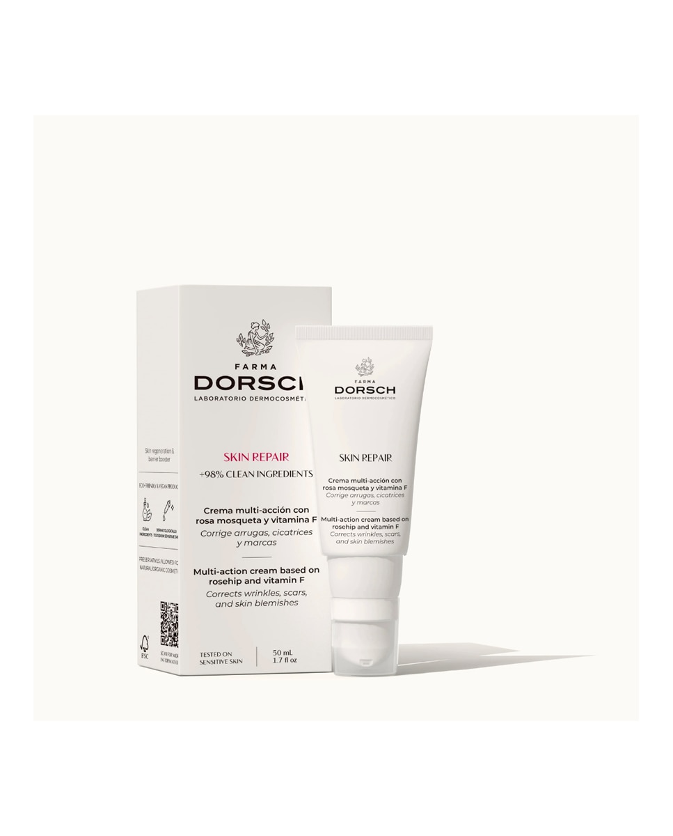 Crema multi-acción con Rosa Mosqueta y Vitamina F Skin Repair 50 ml Farma Dorsch - 50 ml 5