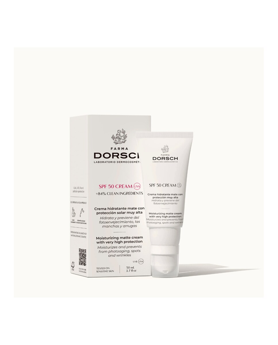 Crema Hidratante Mate SPF50 Cream Farma Dorsch 5