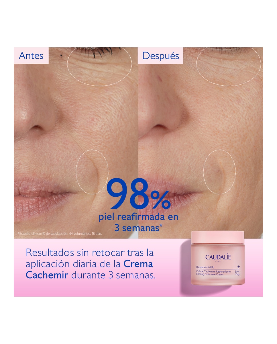 Imagen 2 de Crema Cachemir Resveratrol-Lift 50 ml Caudalie - 50 ml