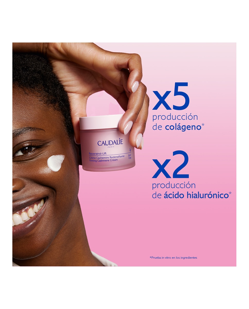 Imagen 5 de Crema Cachemir Resveratrol-Lift 50 ml Caudalie - 50 ml