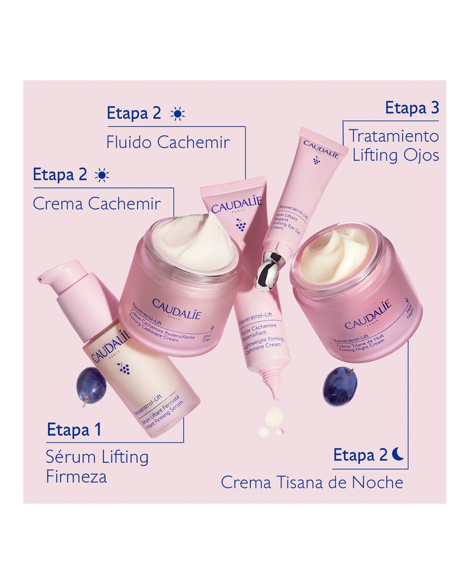 Imagen 8 de Crema Cachemir Resveratrol-Lift 50 ml Caudalie - 50 ml