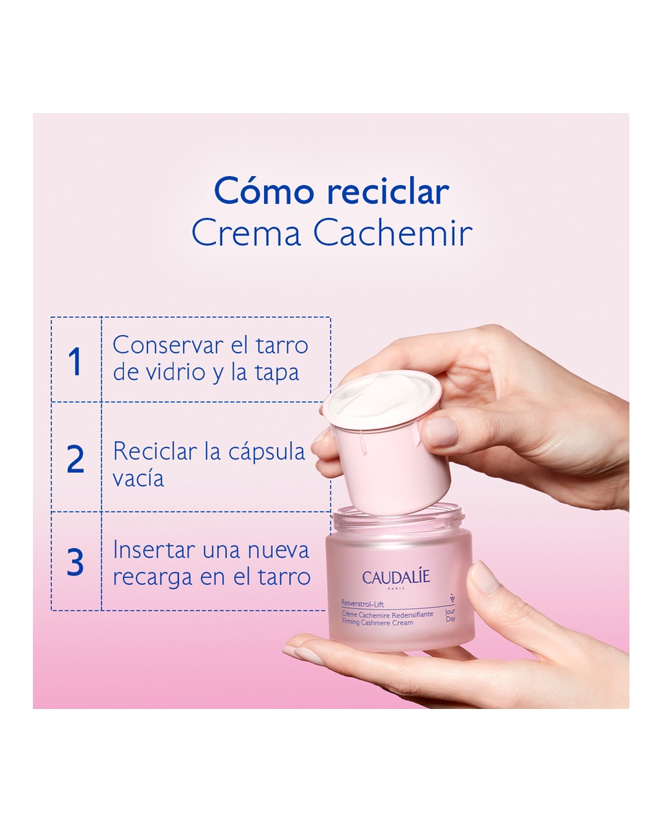 Imagen 10 de Crema Cachemir Resveratrol-Lift 50 ml Caudalie - 50 ml