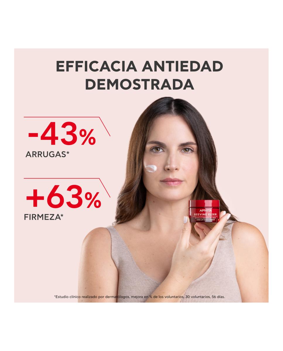 Imagen 3 de Crema Facial Antiedad Beevine Elixir 50 ml Apivita - 50 ml