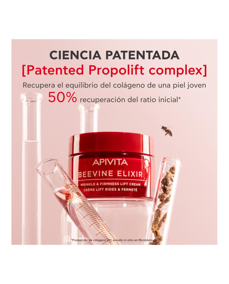 Imagen 5 de Crema Facial Antiedad Beevine Elixir 50 ml Apivita - 50 ml