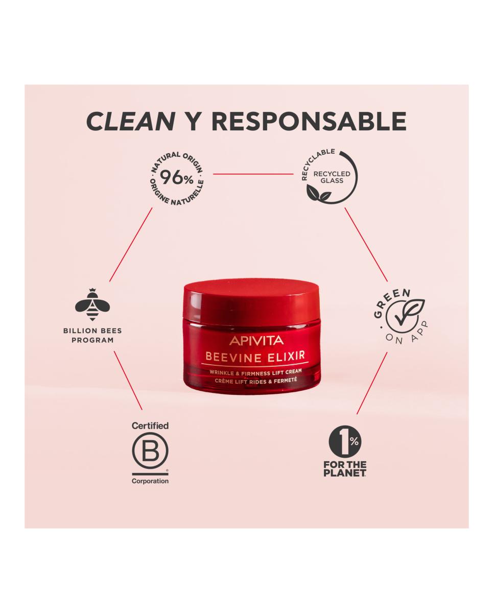Imagen 8 de Crema Facial Antiedad Beevine Elixir 50 ml Apivita - 50 ml