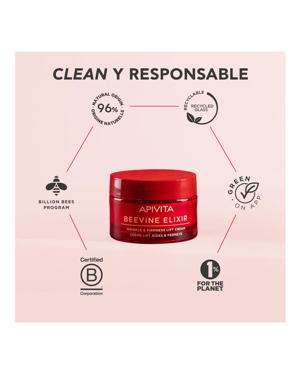 Crema Facial Antiedad Beevine Elixir 50 ml Apivita - 50 ml 8