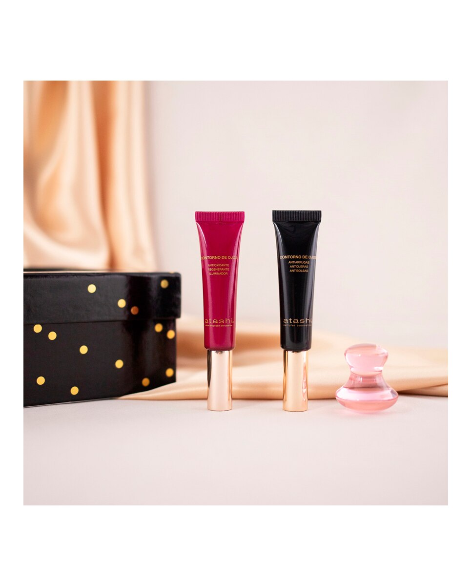 Pack Ritual Mirada Radiante Dúo Contorno de Ojos Antiedad Antioxidante Atashi 7