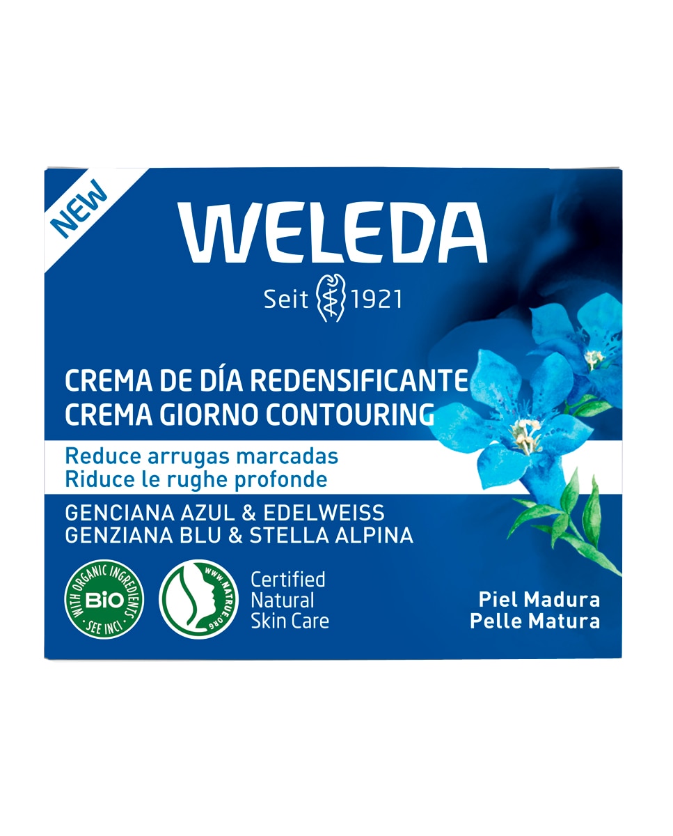 Imagen 2 de Crema de día redensificante de Genciana azul Weleda