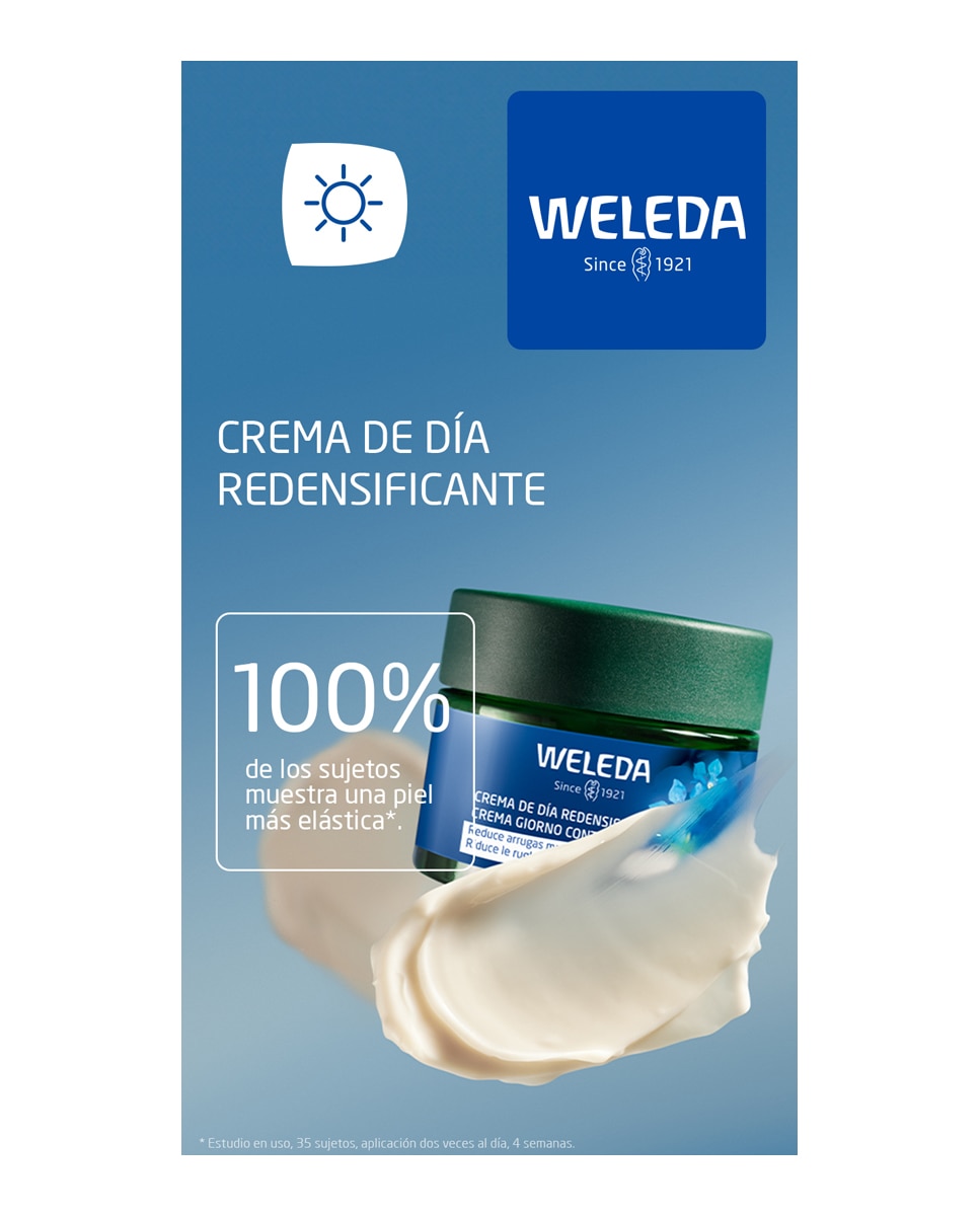 Imagen 6 de Crema de día redensificante de Genciana azul Weleda