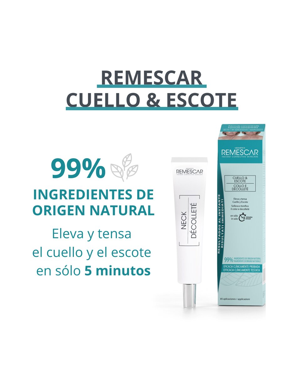 Imagen 4 de Crema Antiarrugas Cuello y Escote Remescar - 40 ml