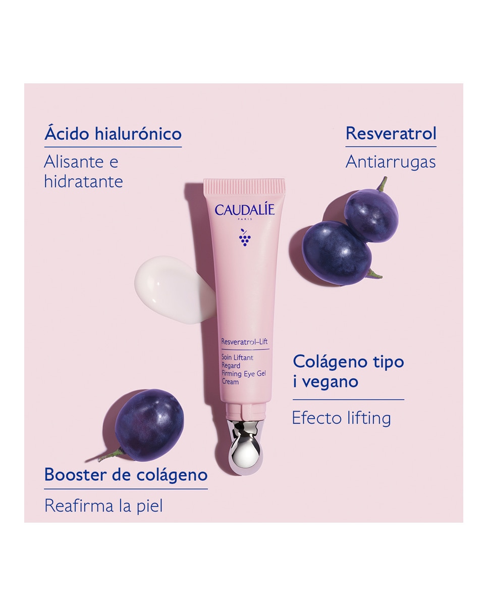 Tratamiento Lifting Ojos Resveratrol Lift 15 ml Caudalie - 15 ml 5