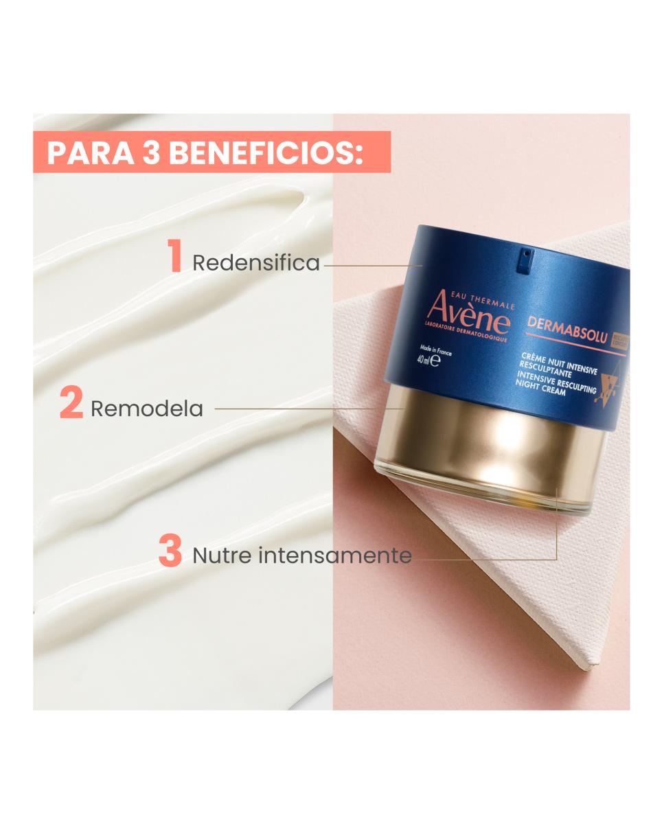 Imagen 4 de Crema De Noche Dermabsolu 40ml Avene - 40 ml