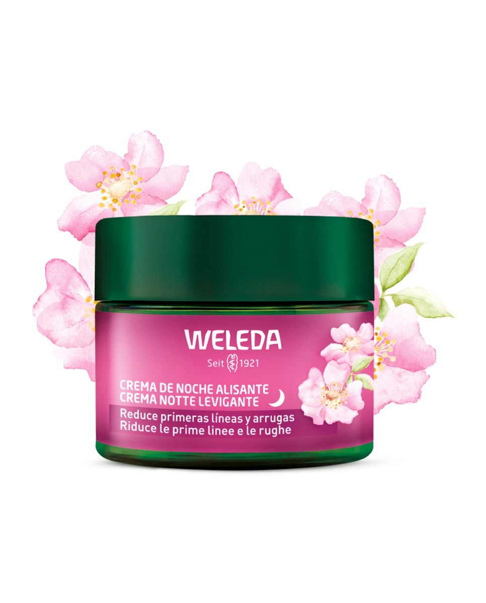 Crema de Noche Alisante de Rosa Mosqueta y Té Blanco 40 Ml Weleda - 40 ml 2