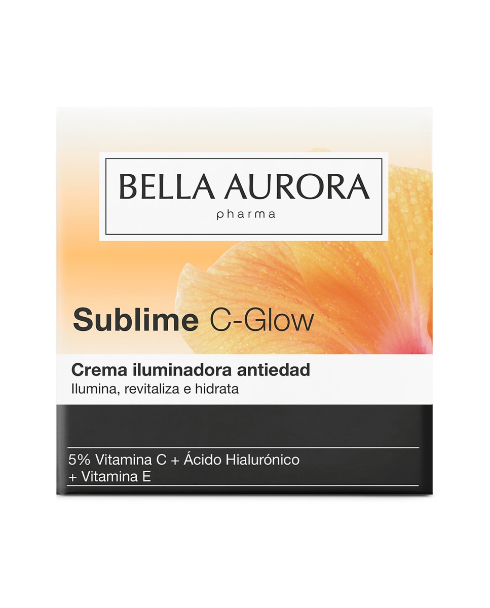 Crema iluminadora Antiedad con Vitamina C y Ácido Hialurónico Bella Aurora - 50 ml 4