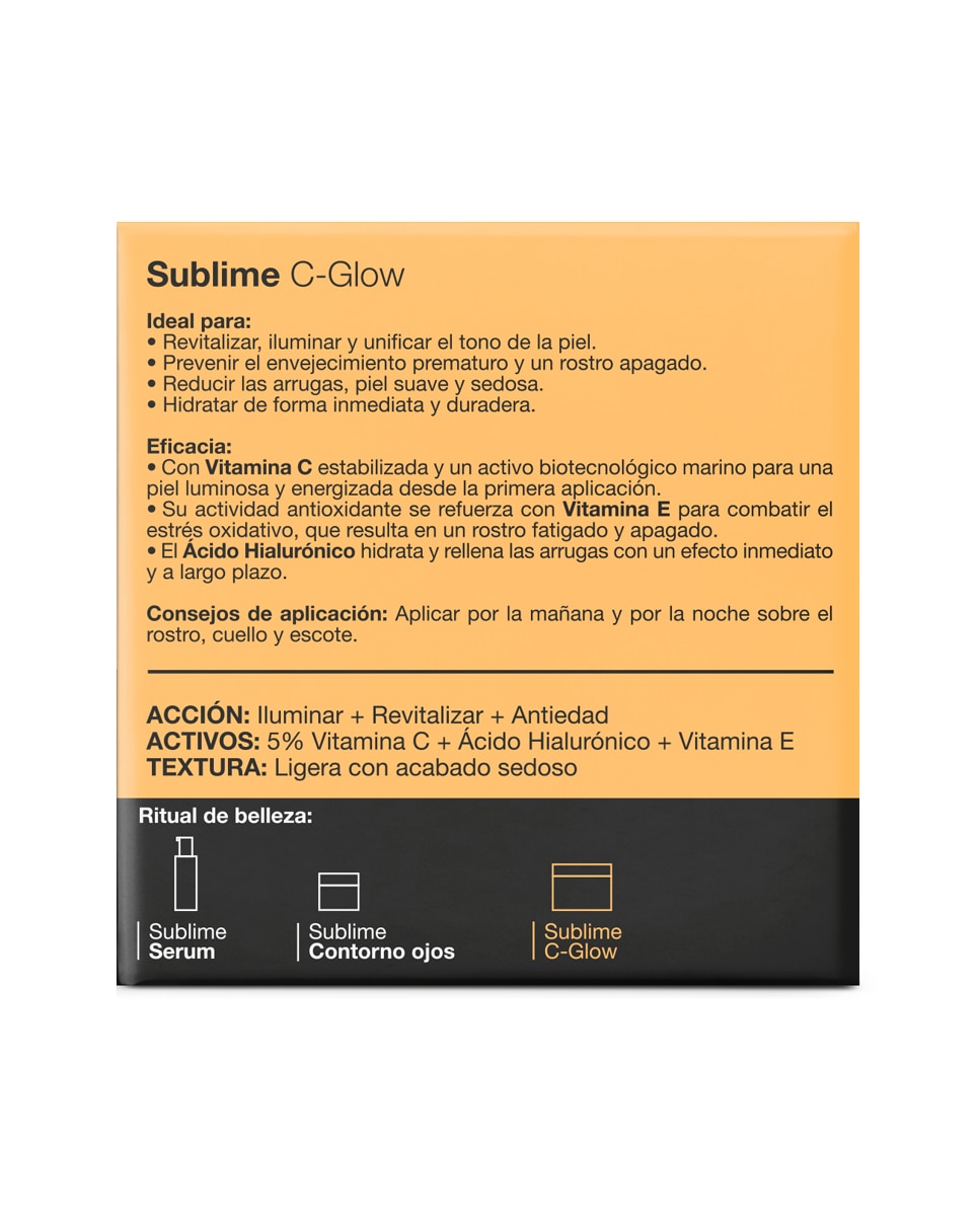 Crema iluminadora Antiedad con Vitamina C y Ácido Hialurónico Bella Aurora - 50 ml 5