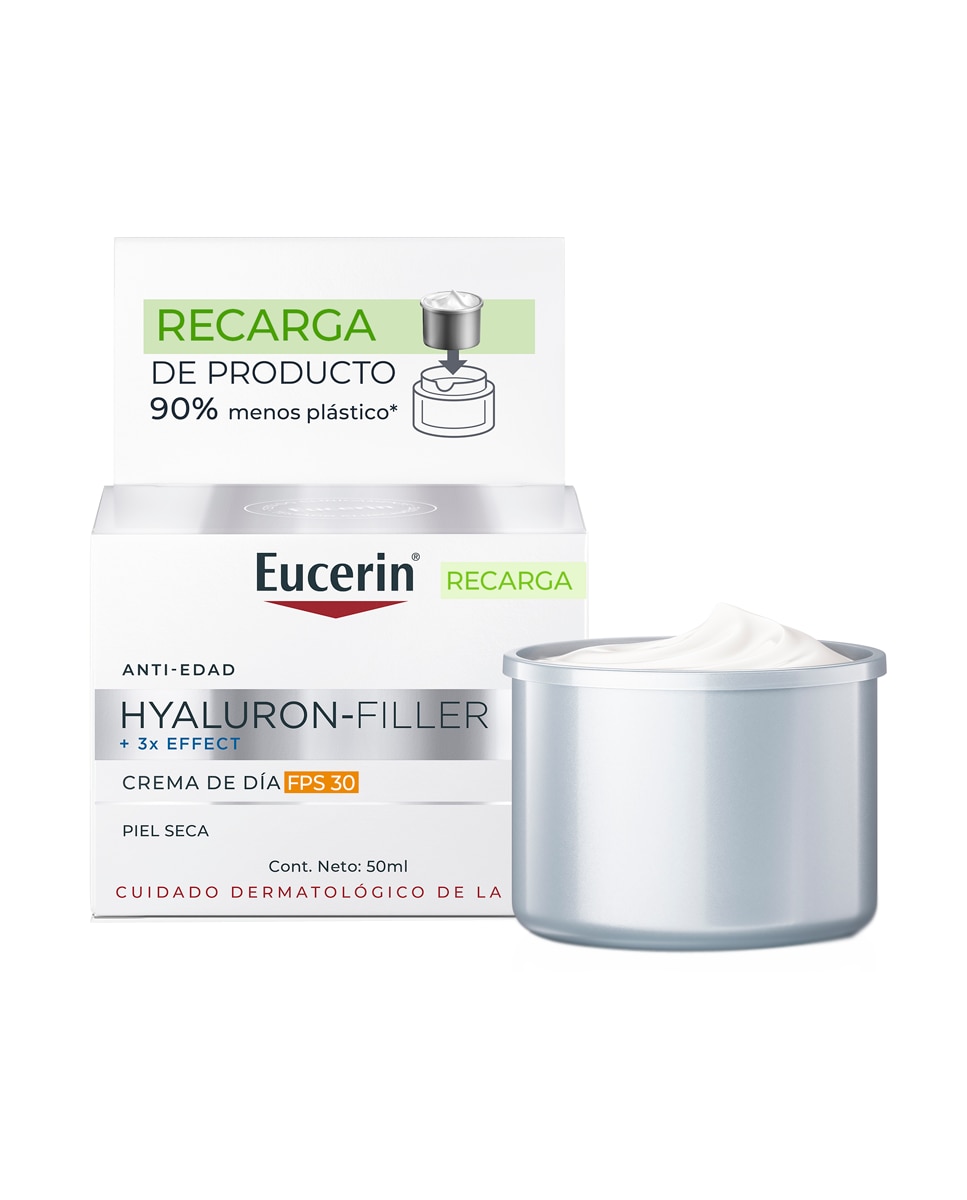 Recarga Crema de día SPF30 Hyaluron Filler 50 ml Eucerin - 50 ml 1