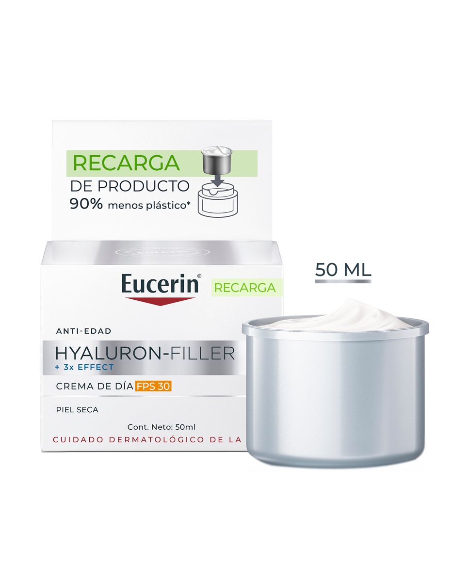 Recarga Crema de día SPF30 Hyaluron Filler 50 ml Eucerin - 50 ml 2