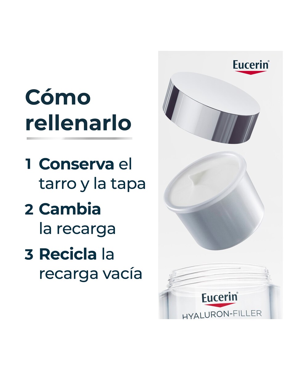 Recarga Crema de día SPF30 Hyaluron Filler 50 ml Eucerin - 50 ml 5