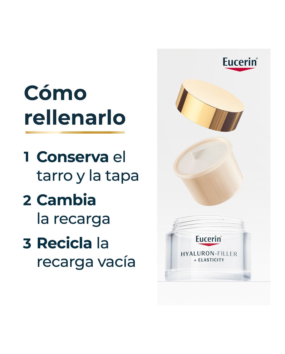Recarga Crema de día SPF30 Hyaluron Filler Elasticity 50 ml Eucerin - 50 ml 4