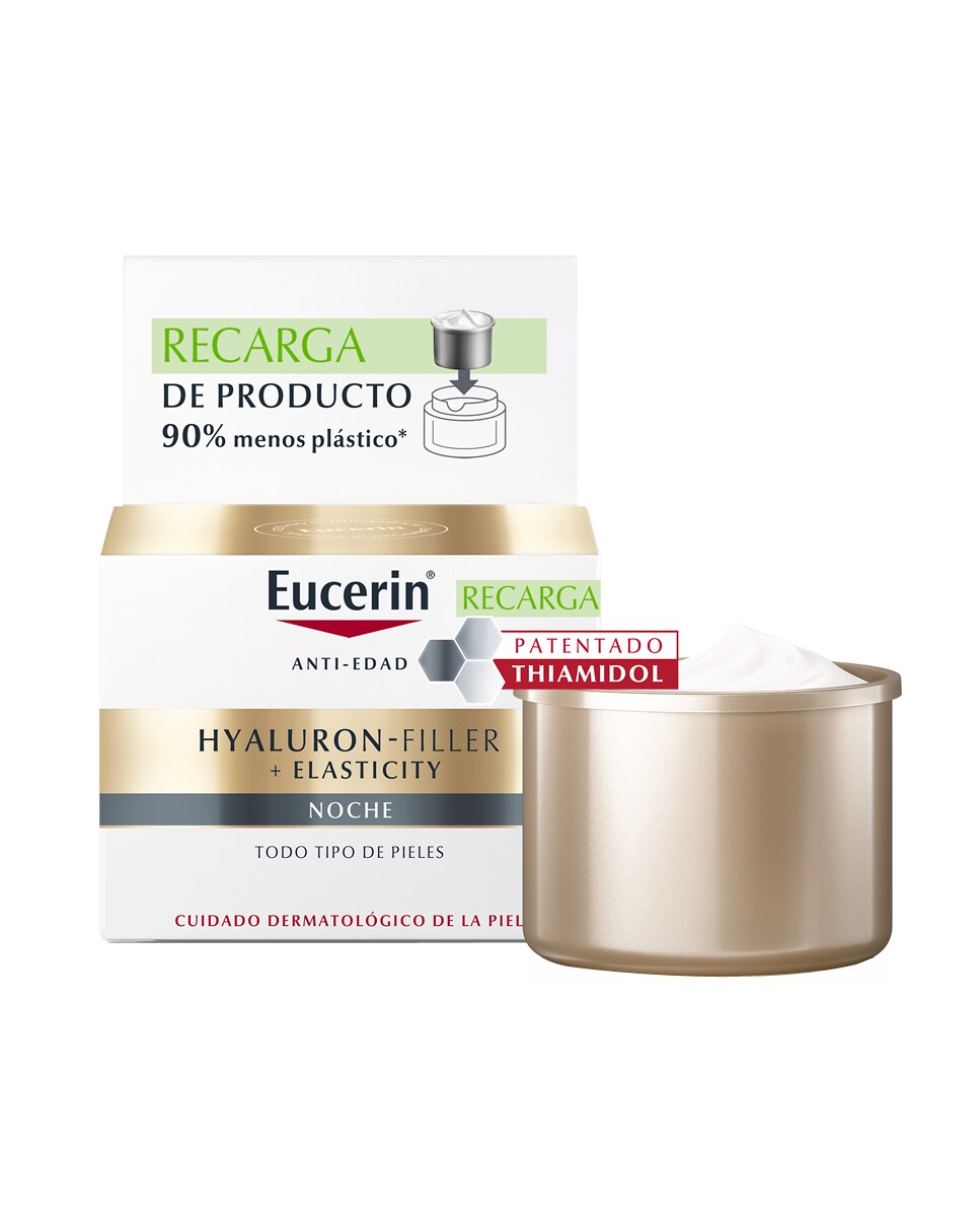 Recarga Crema de noche Hyaluron Filler Elasticity 50 ml Eucerin 2