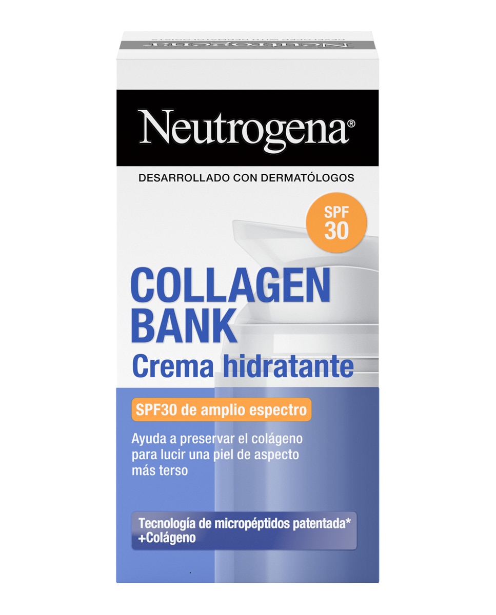 Crema Hidratante Facial Collagen Bank Crema Spf30 Neutrogena 2