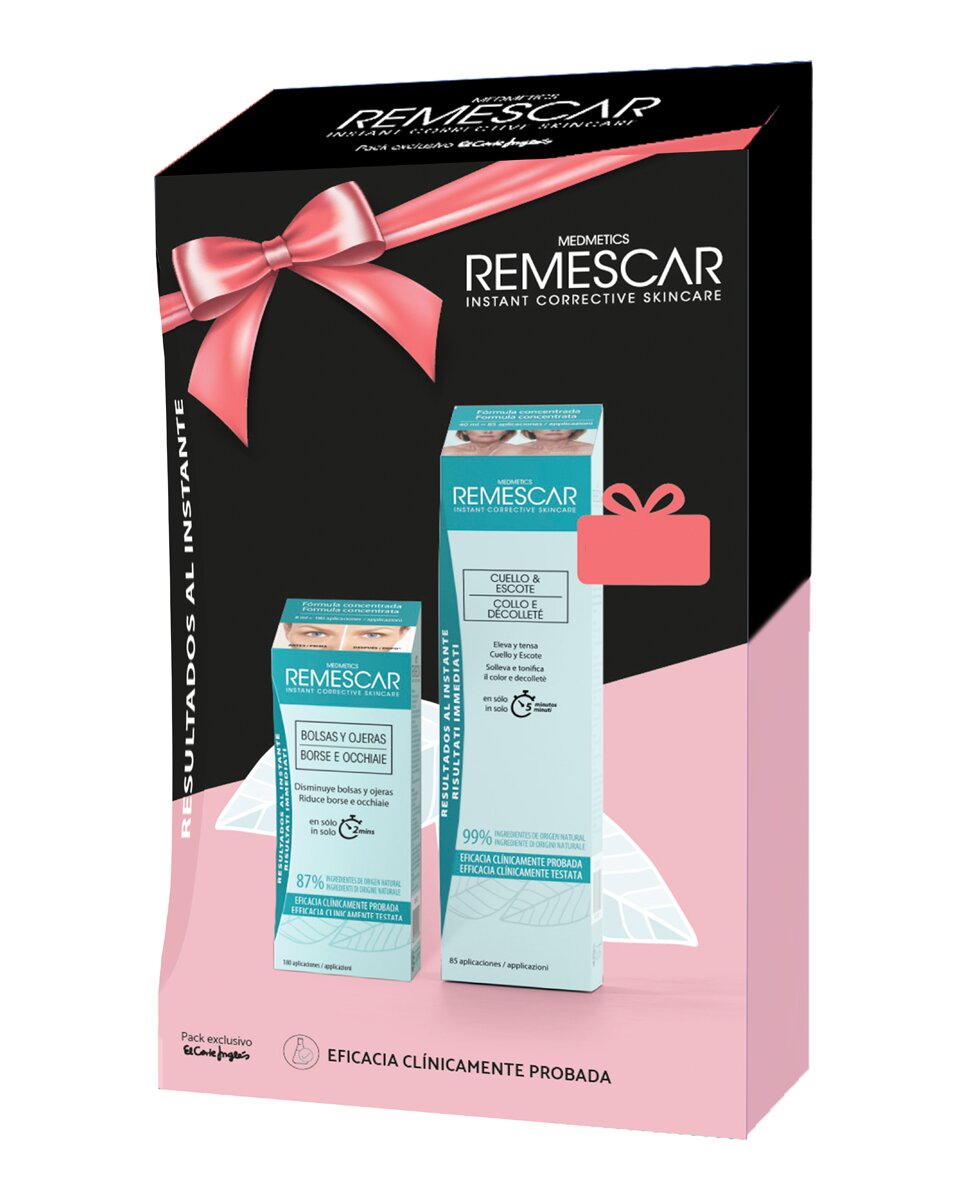Remescar - Estuche Regalo Bolsas y Ojeras + Cuello y Escote Remescar.