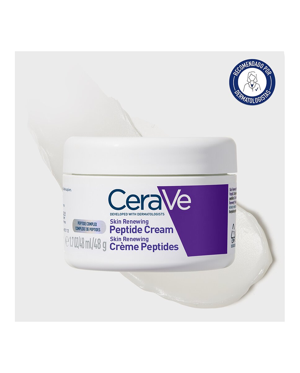 Crema reafirmante e hidratante con Péptidos ceramidas y niacinamida Skin Renewing  48 G CeraVe 2