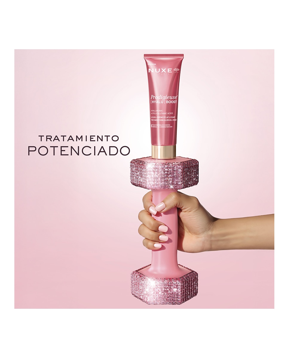 Gel-Crema Iluminadora Y Alisante 50 ml Prodigieuse Boost Hyalu Nuxe - 50 ml 8