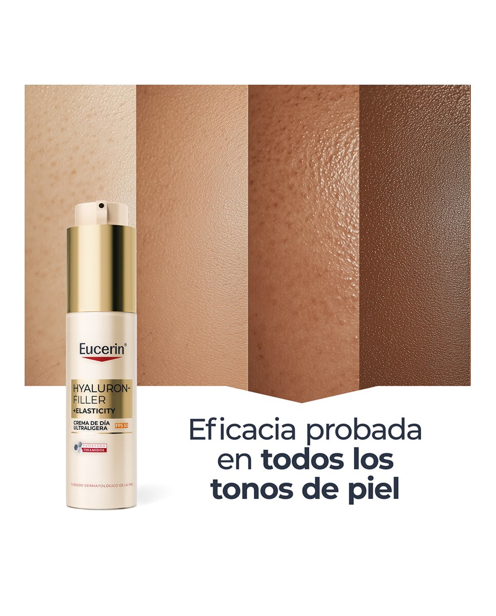 Crema de día Ultraligera FPS50 Hyaluron-filler + Elasticity 50ML Eucerin 9