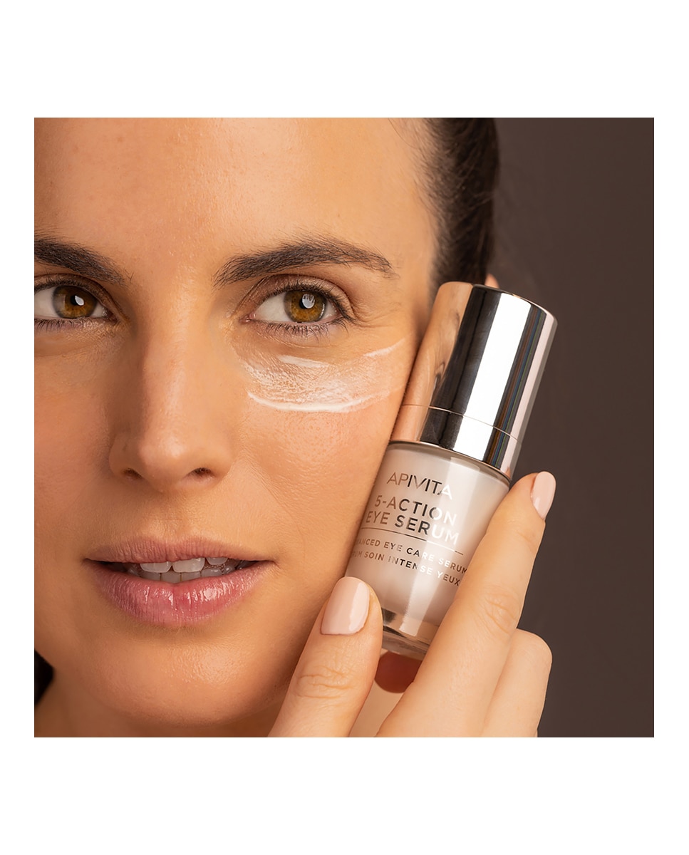Contorno de ojos 5 Action Apivita - 15 ml 4