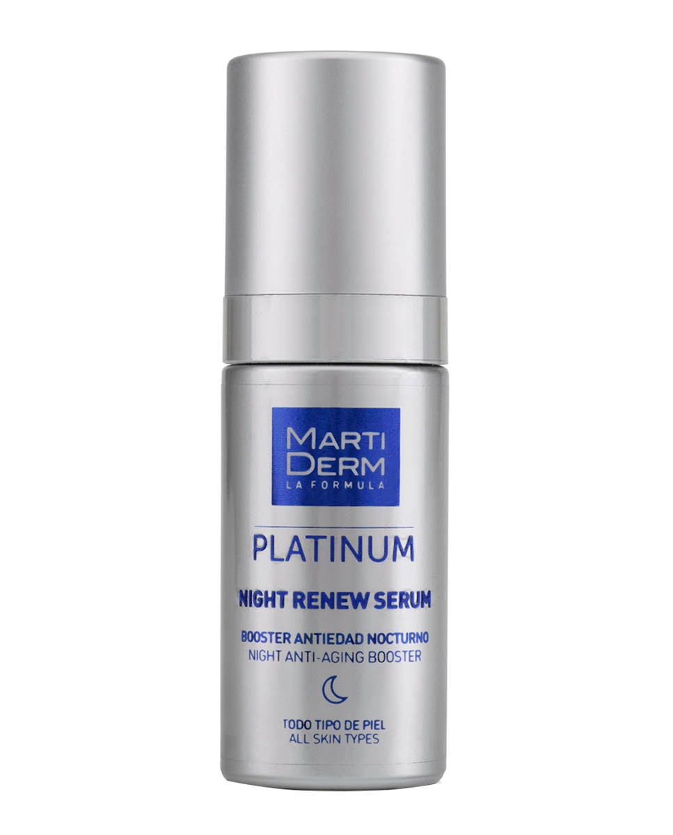 Serum antiedad noche Night Renew Platinum MartiDerm - 30 ml 1