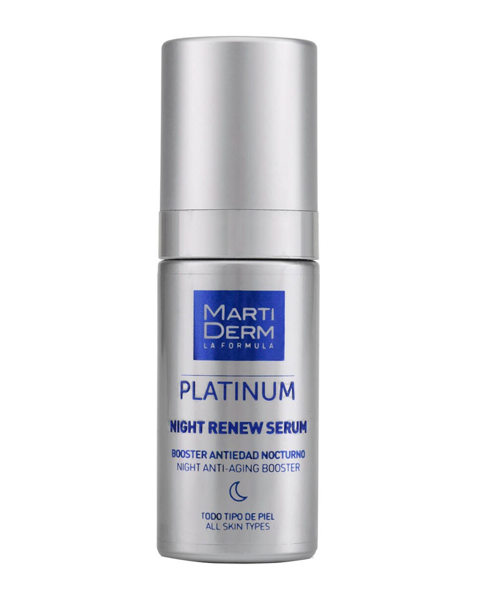 Serum antiedad noche Night Renew Platinum MartiDerm 1