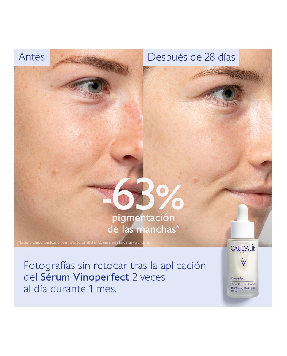 Sérum Resplandor Antimanchas Vinoperfect Caudalie - 30 ml 4