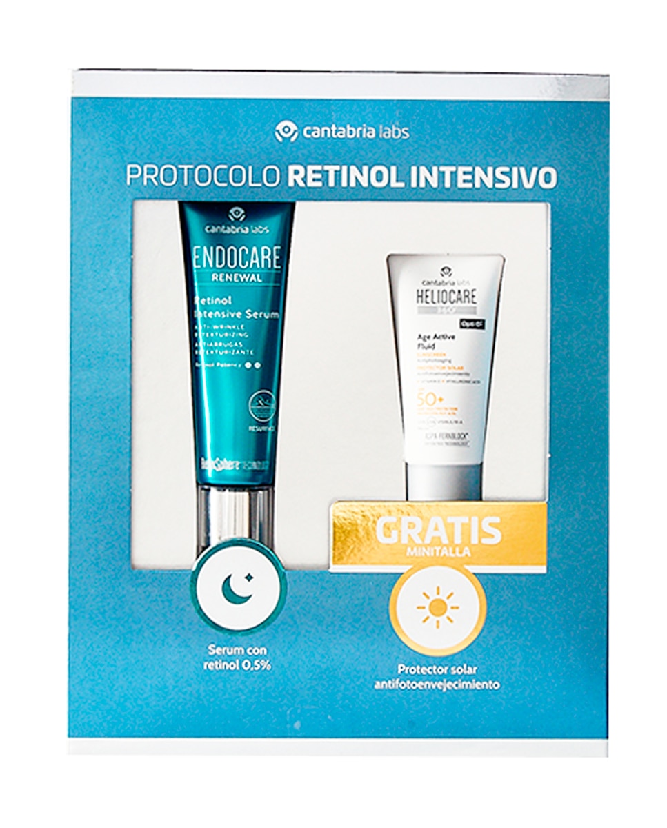 Estuche Regalo Sérum Renewal Retinol Intensive Endocare 1