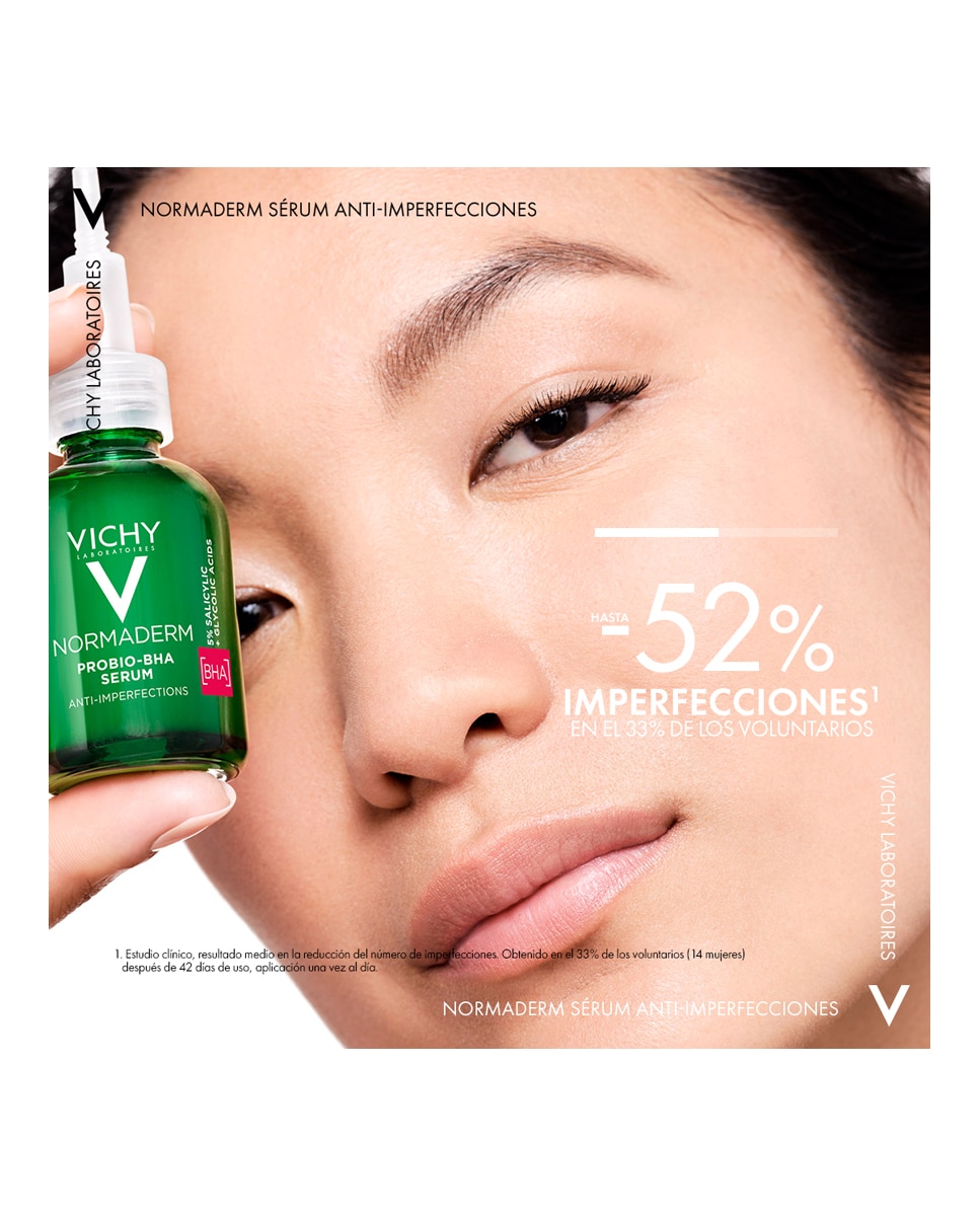 Imagen 6 de Sérum Probio-BHA Anti-Imperfecciones Normaderm 30 ml Vichy Laboratoires - 30 ml
