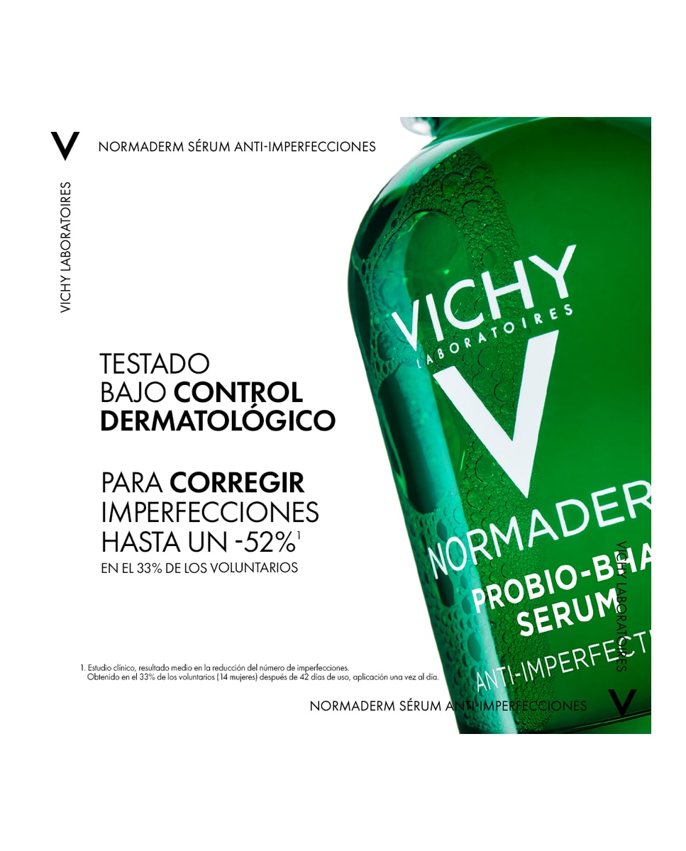 Imagen 7 de Sérum Probio-BHA Anti-Imperfecciones Normaderm 30 ml Vichy Laboratoires - 30 ml