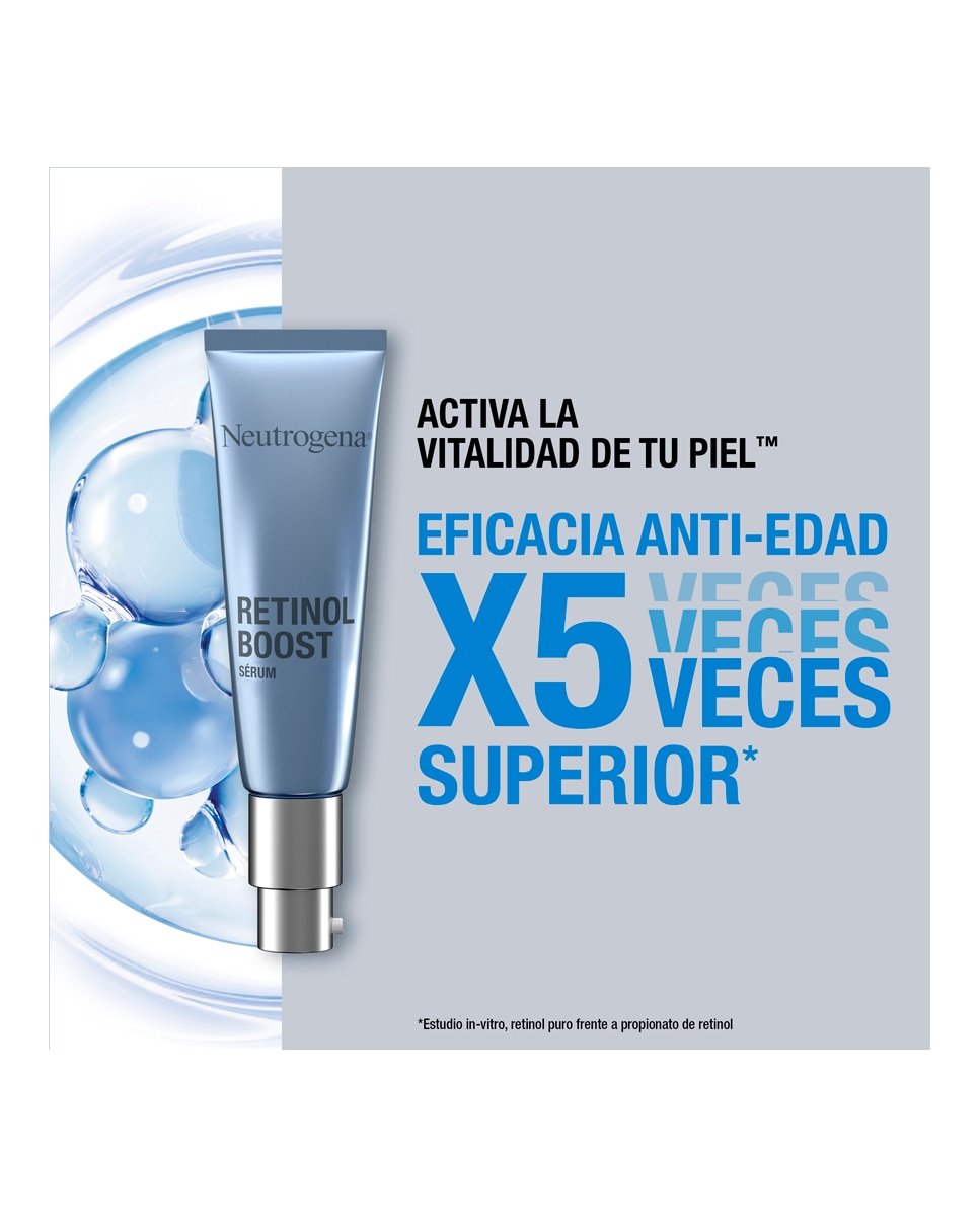 Sérum Antiedad Reafirmante Neutrogena Retinol Boost Neutrogena - 30 ml 2