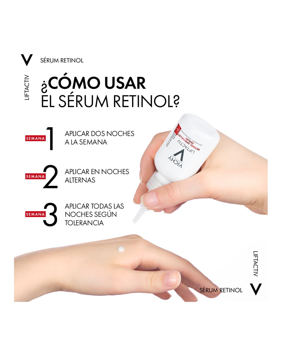 Sérum Liftactiv Retinol Arrugas Profundas 30 ml Vichy - 30 ml 9