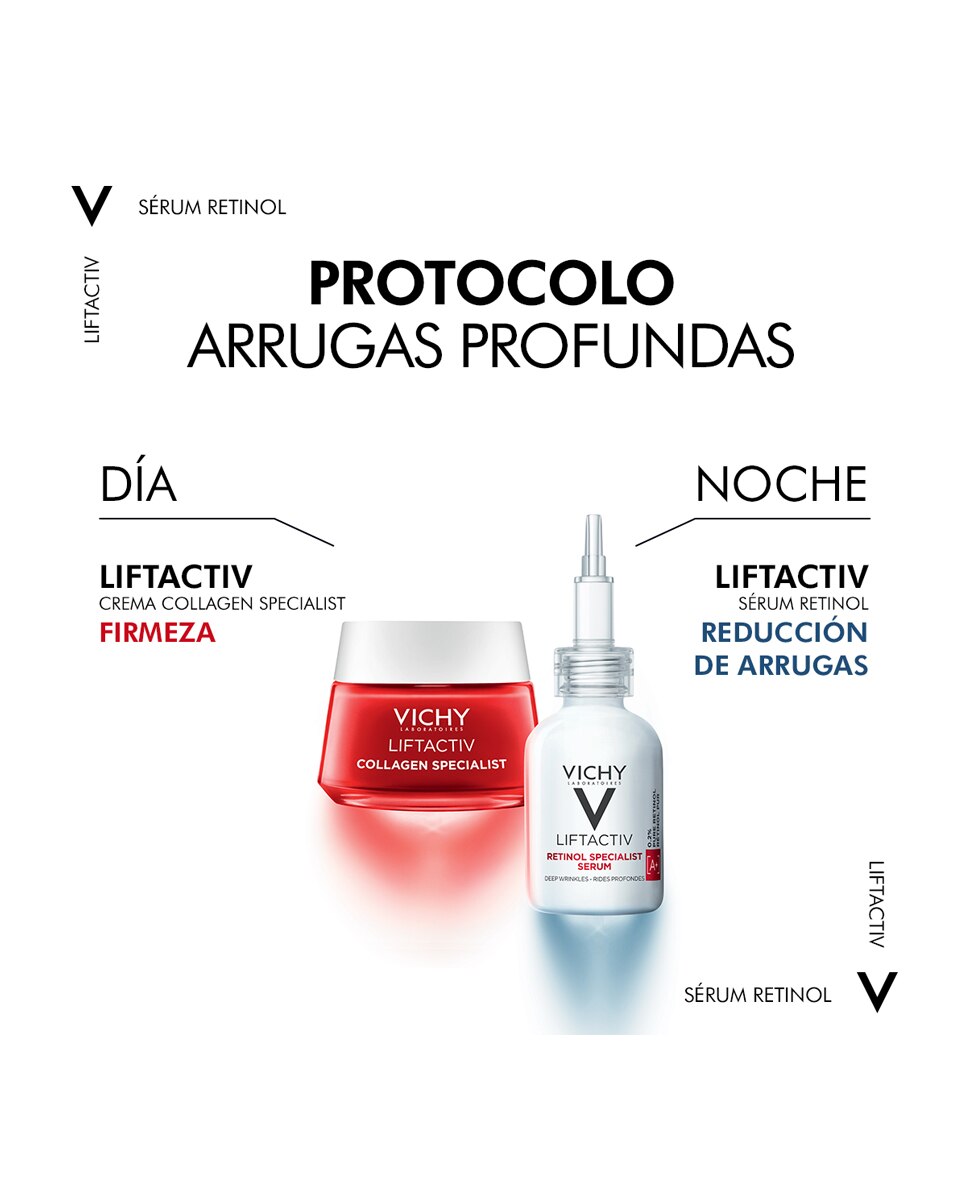 Sérum Liftactiv Retinol Arrugas Profundas 30 ml Vichy - 30 ml 10
